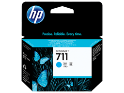 HP 711 29-ml Cyan Ink Cartridge (CZ130A)