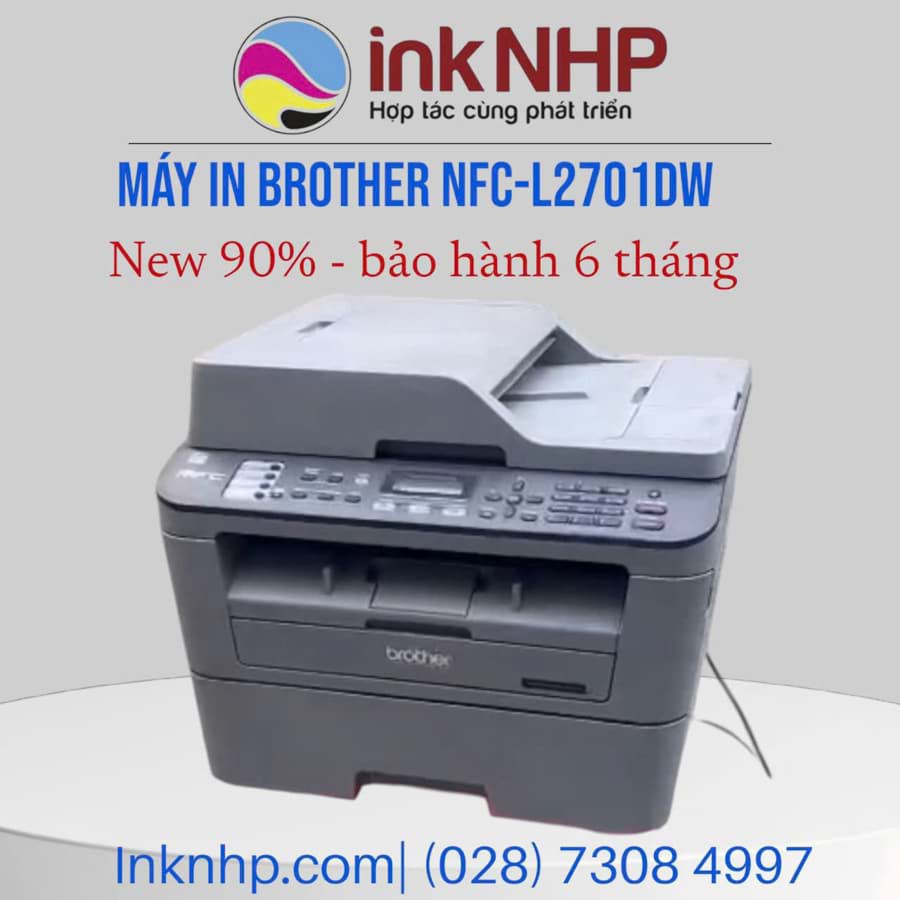 Máy in Brother MFC-L2701DW máy new 90% bảo hành 6 tháng Máy in Brother MFC-L2701DW máy new 90% bảo hành 6 tháng