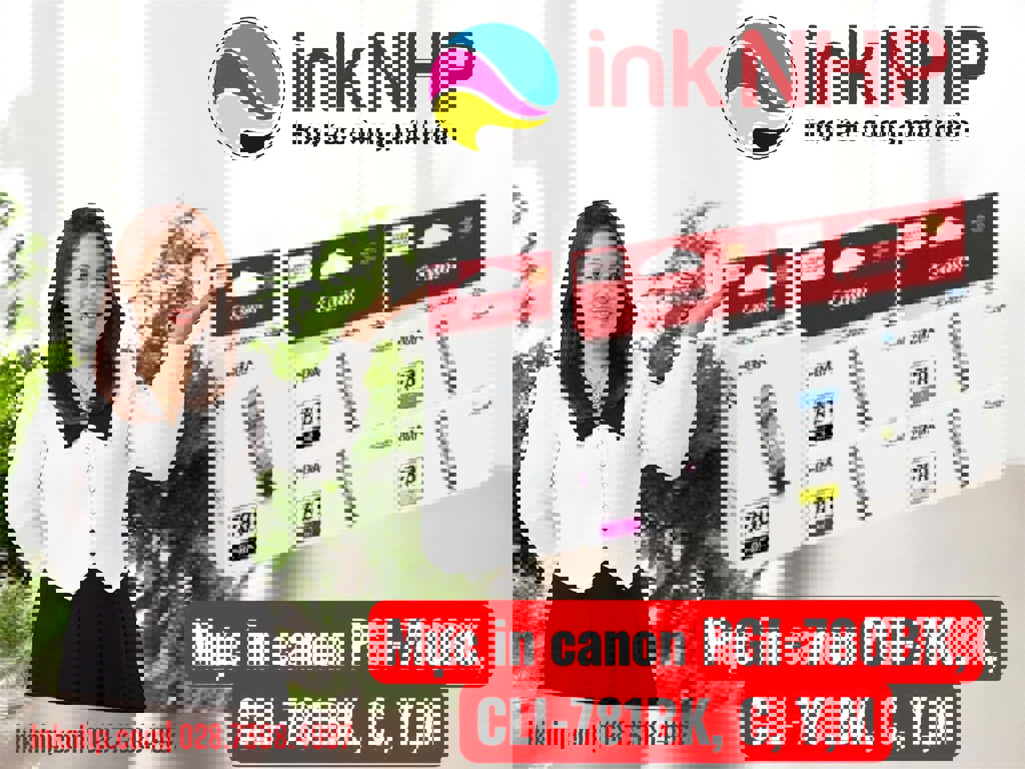 Bộ mực máy in phun Canon PIXMA TS6370